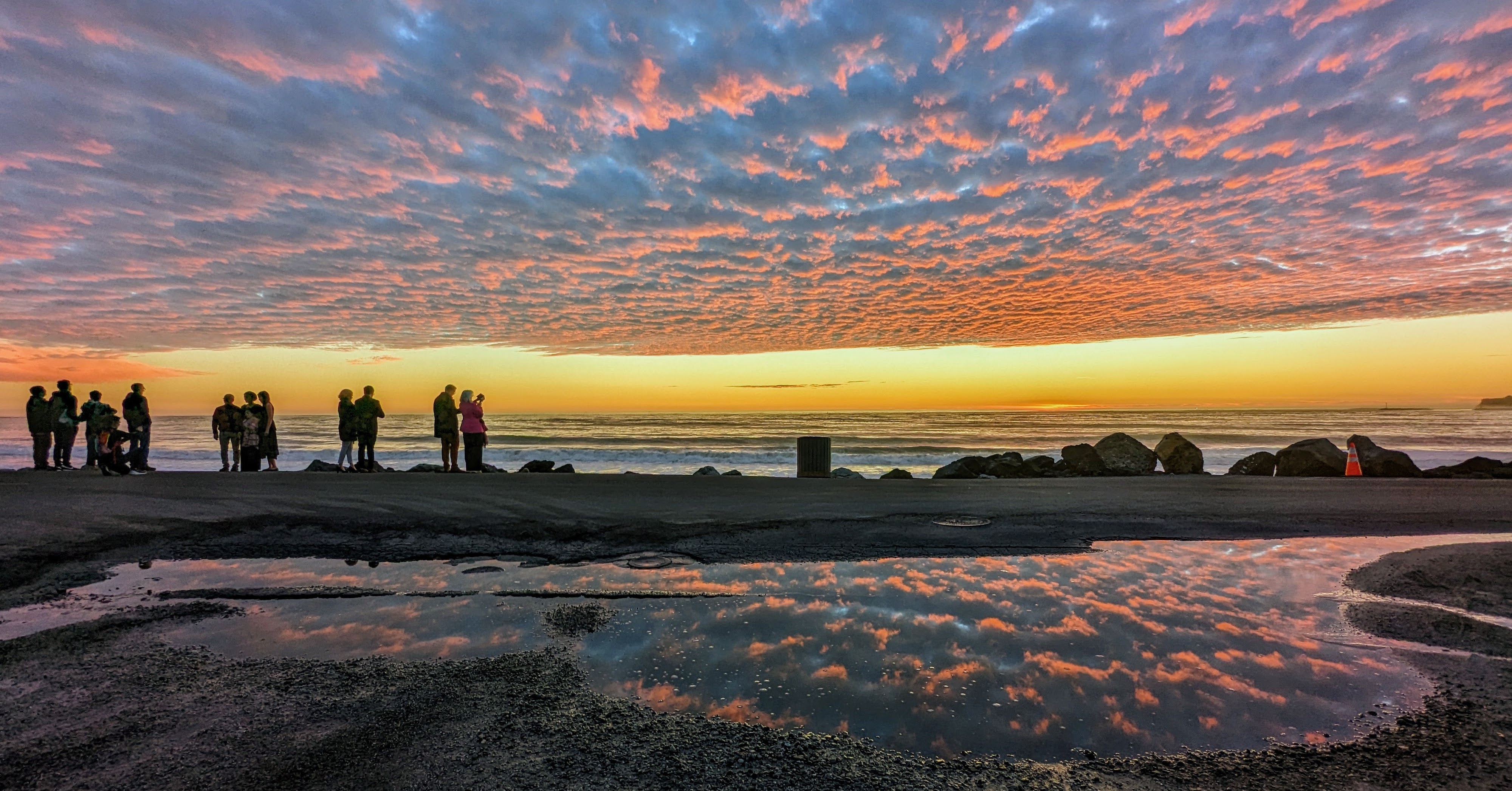 Miramar Beach at Sunset