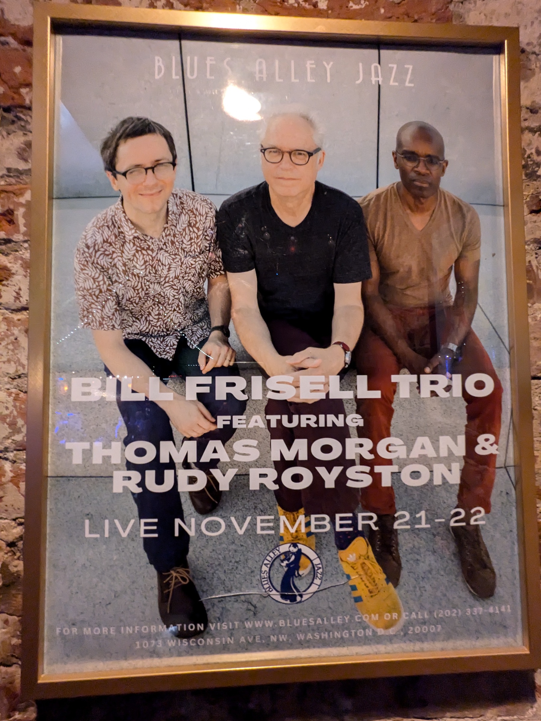 <# Poster of the Bill Frisell Trio #>