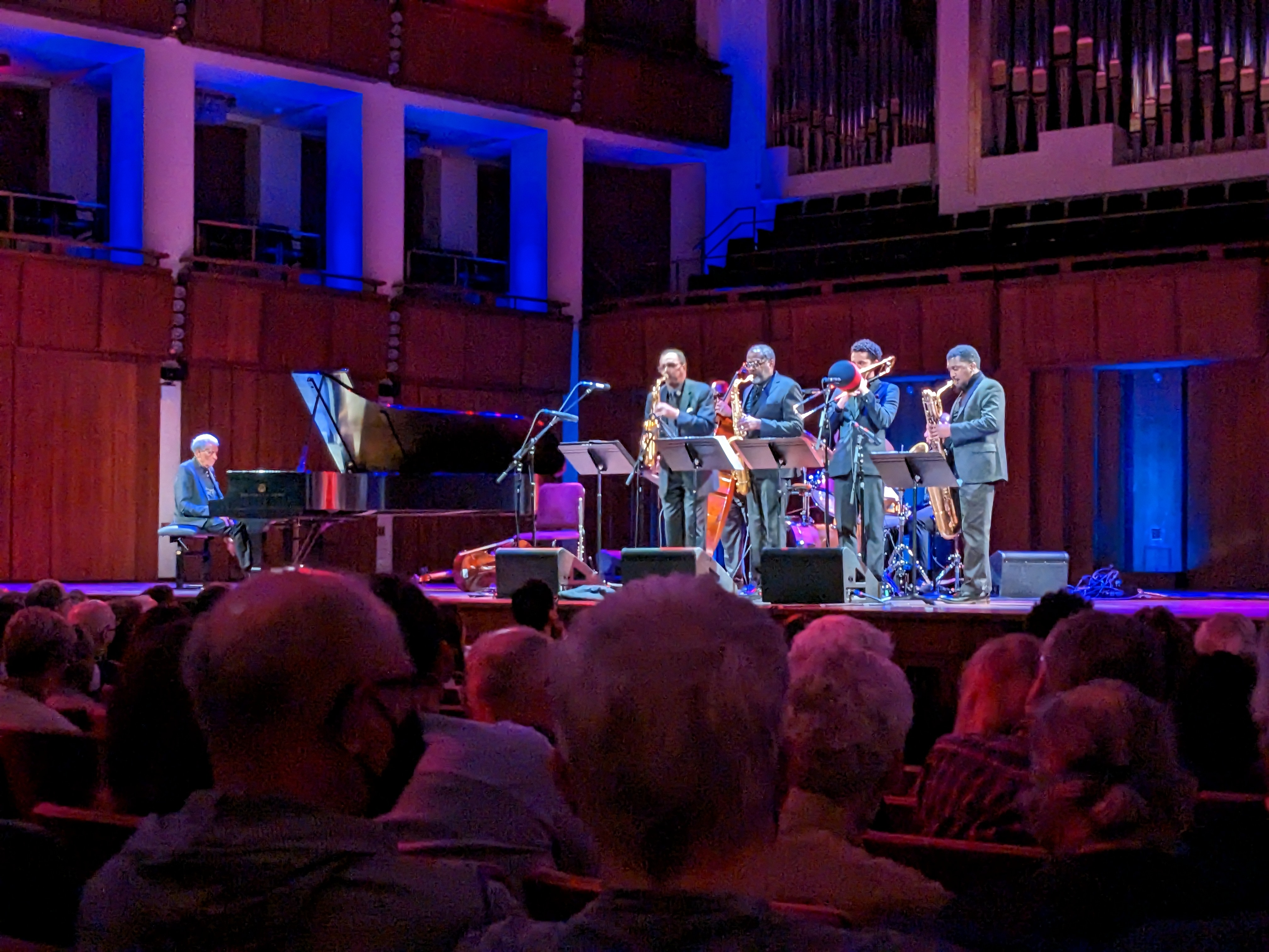 Abdullah Ibrahim performing with Ekaya