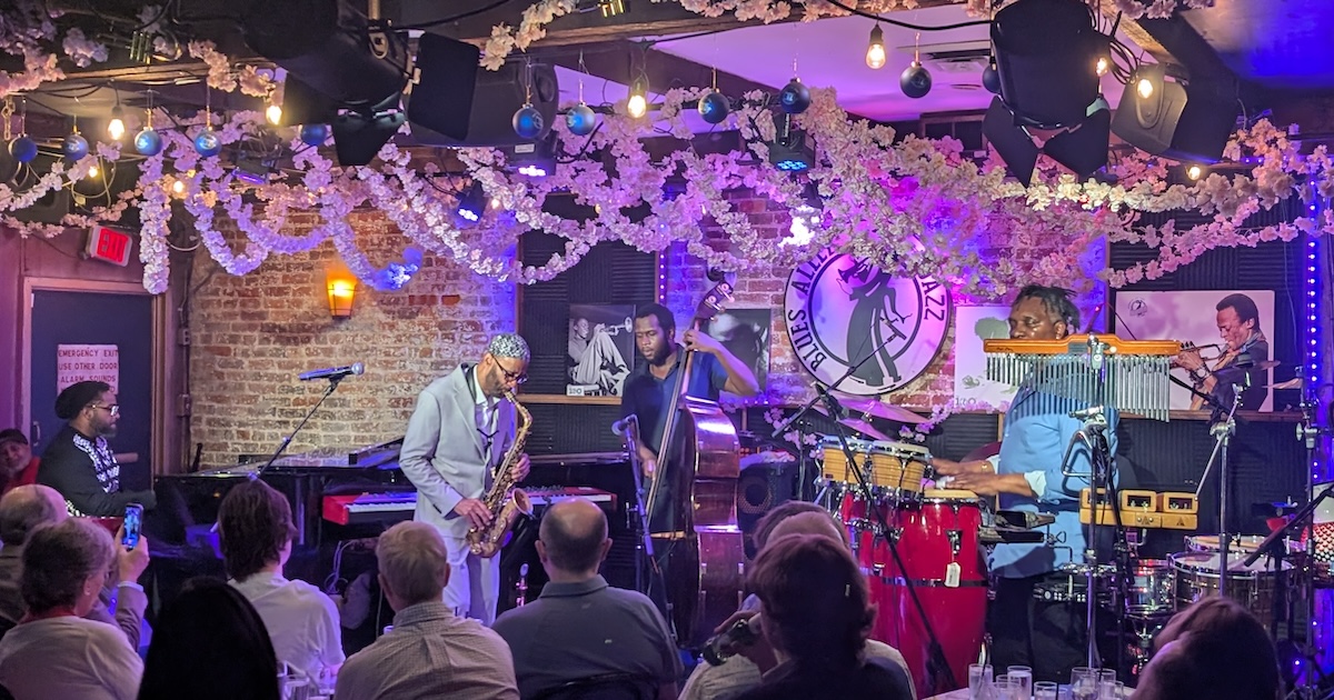 Kenny Garrett in a groove