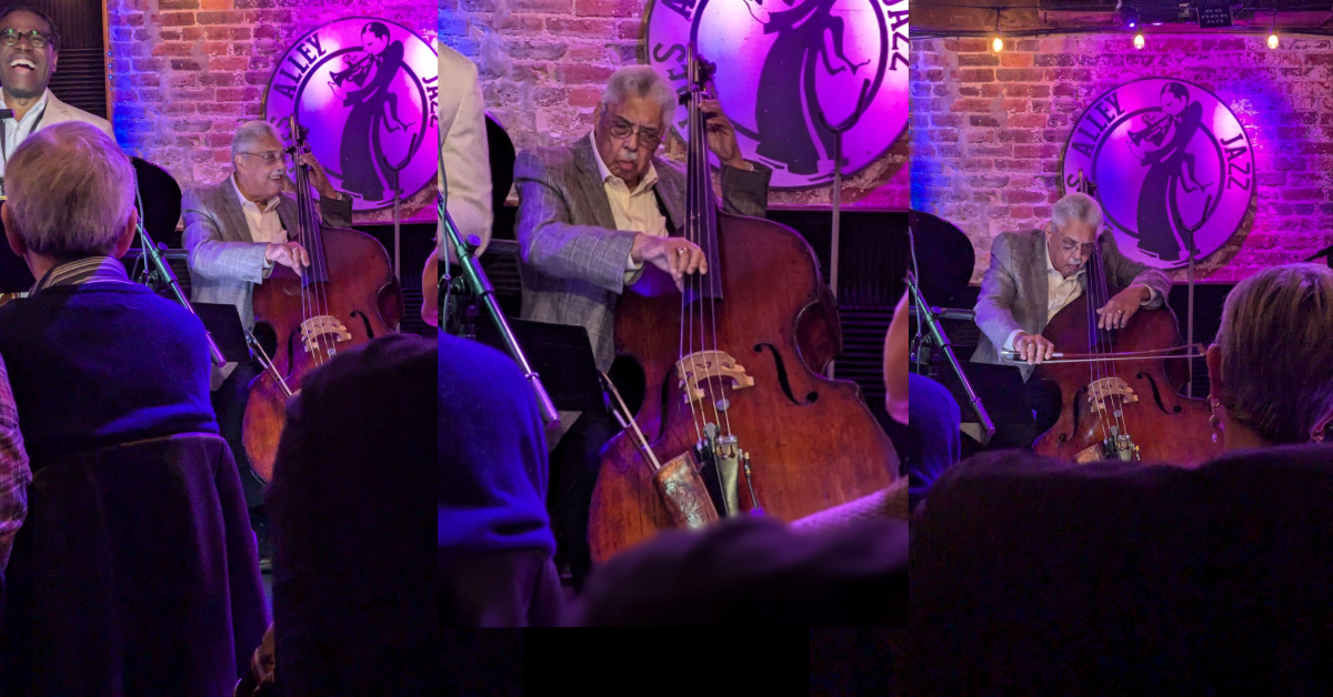 Rufus Reid on bass