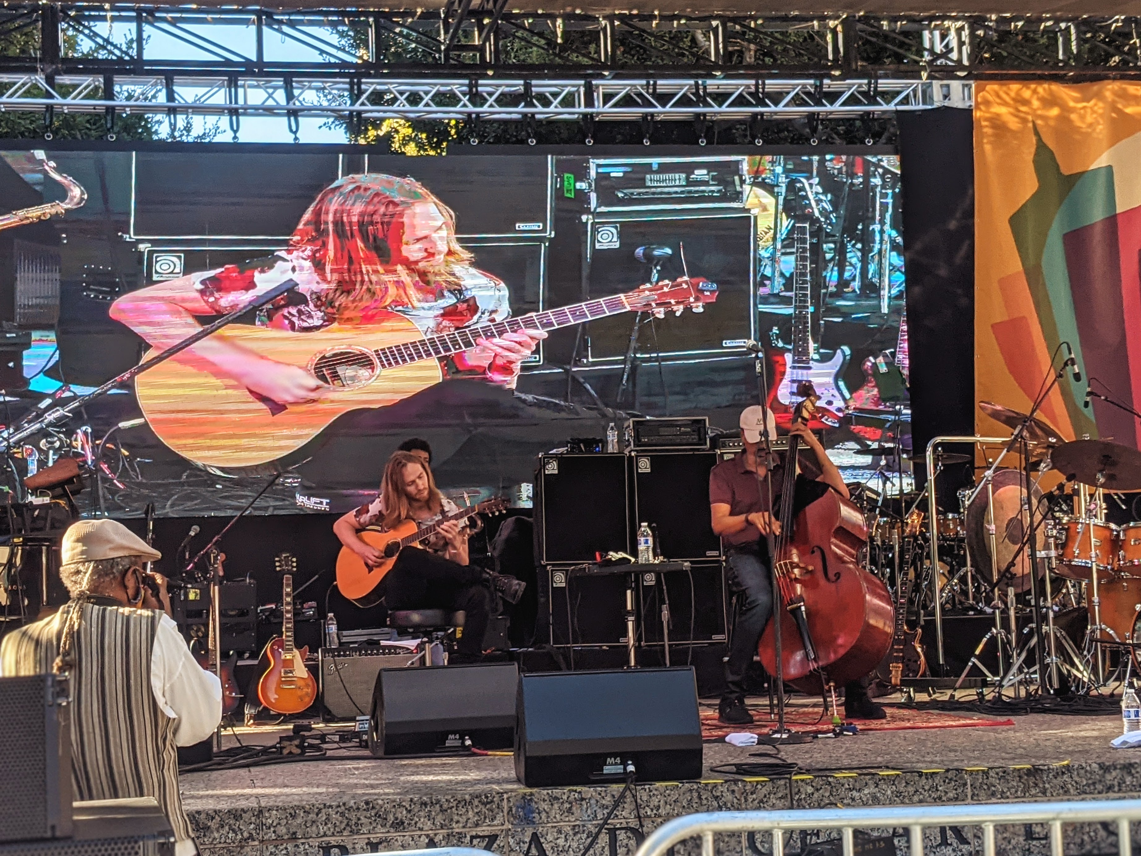 Stanley Clarke at the San Jose Jazz Festival