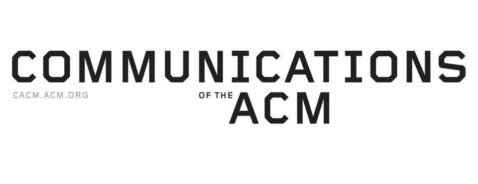 Logo for Communications of the ACM