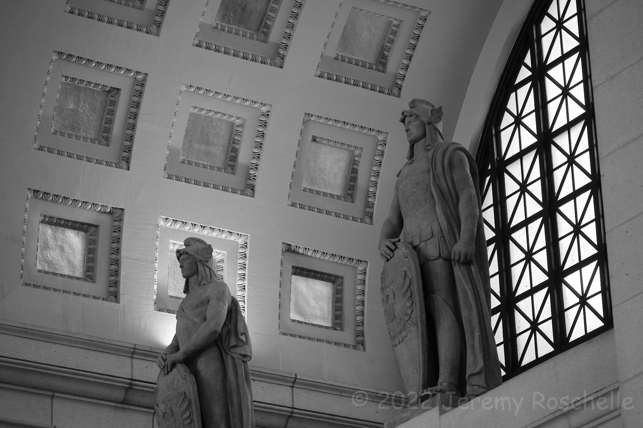 Statues at Union Station