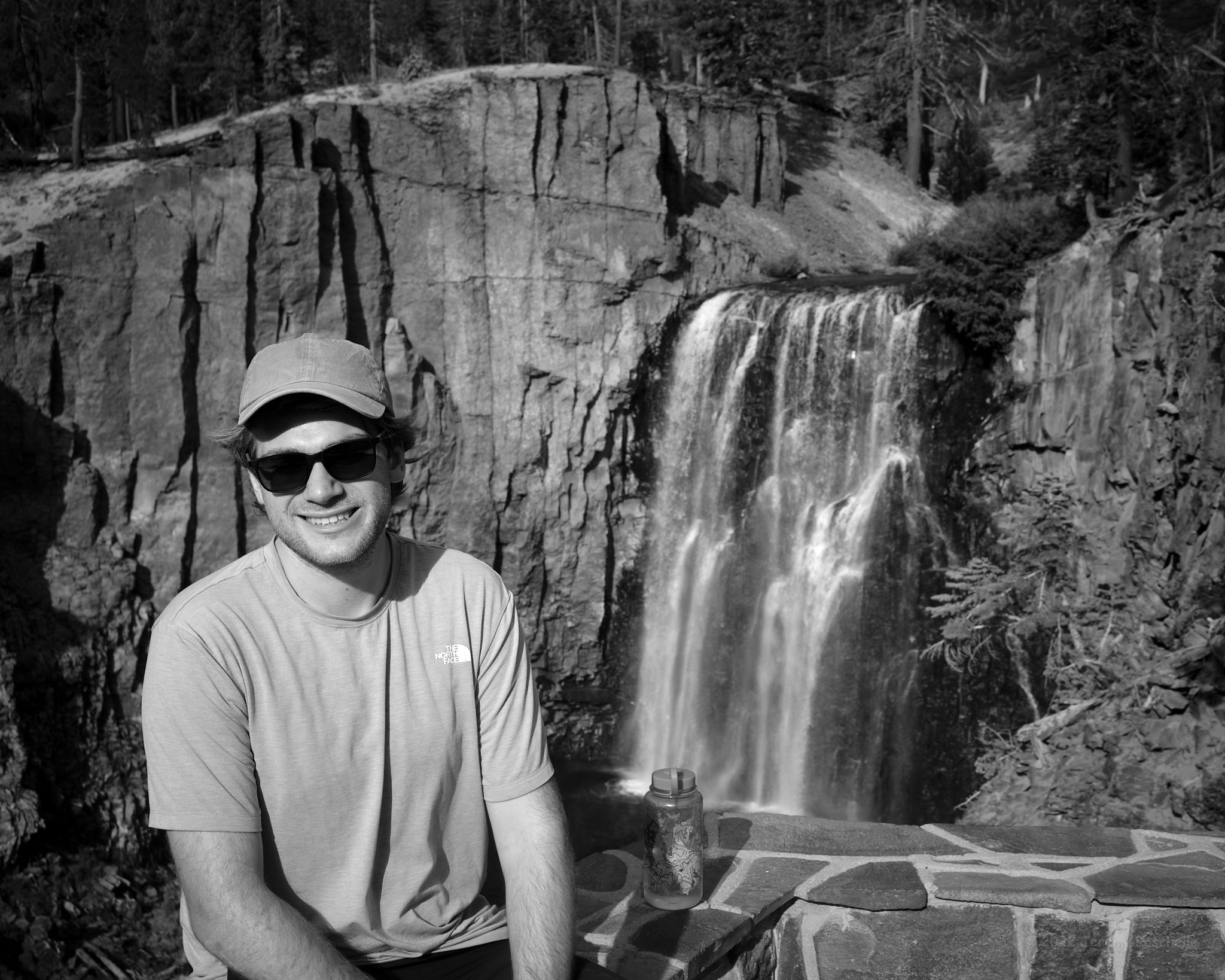 Micah at Rainbow Falls