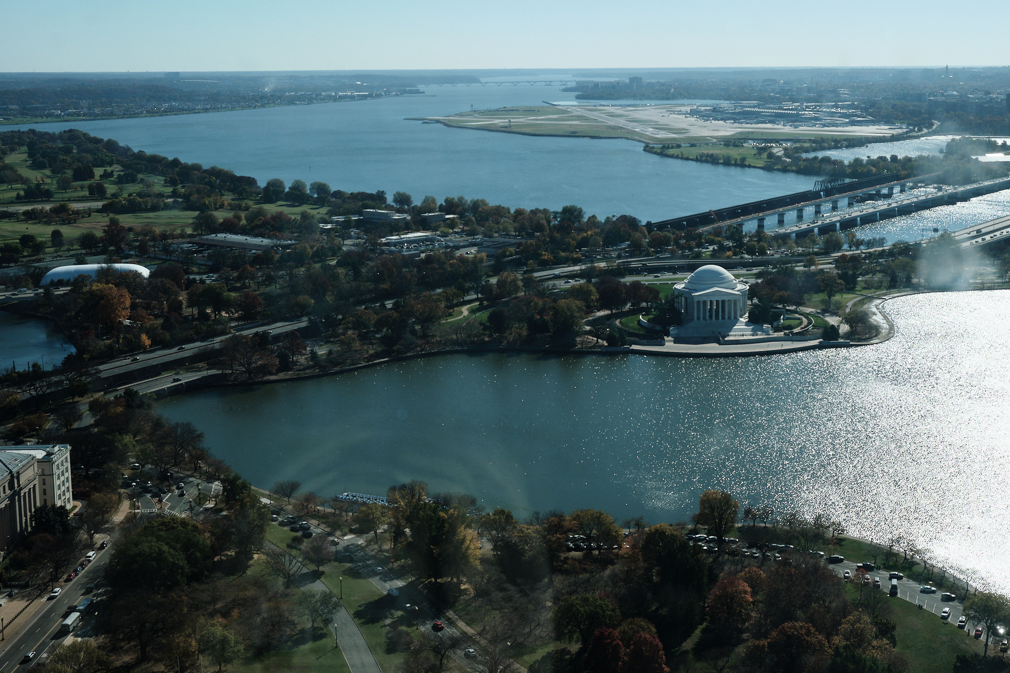 &lt;# Jefferson Memorial from the Washington Monument #&gt;