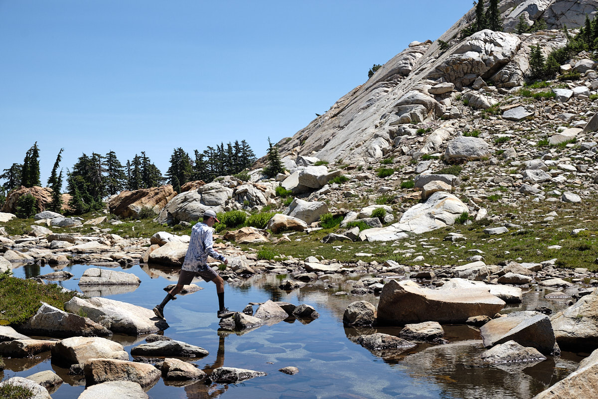 &lt;# Jack jumping across boulders #&gt;