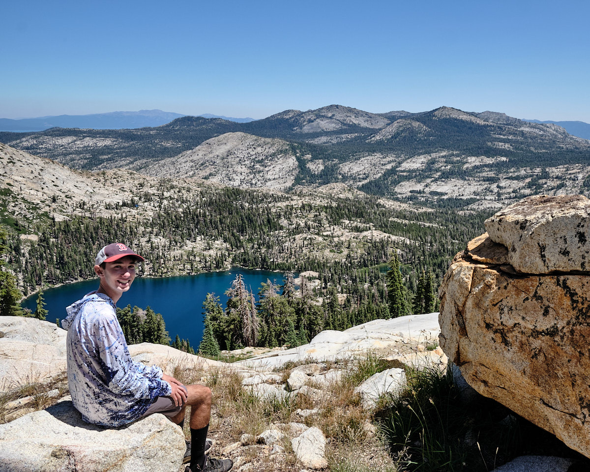 &lt;# Jack looks out to Lake Tahoe #&gt;