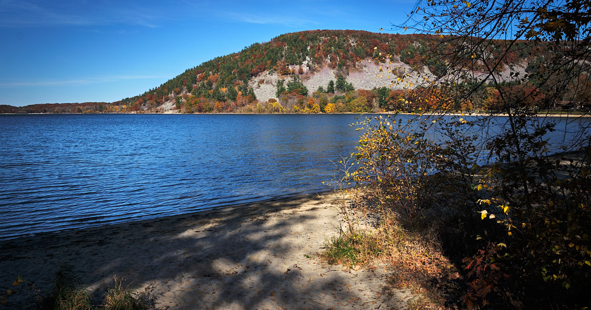 East Bluff across Devil's Lake 