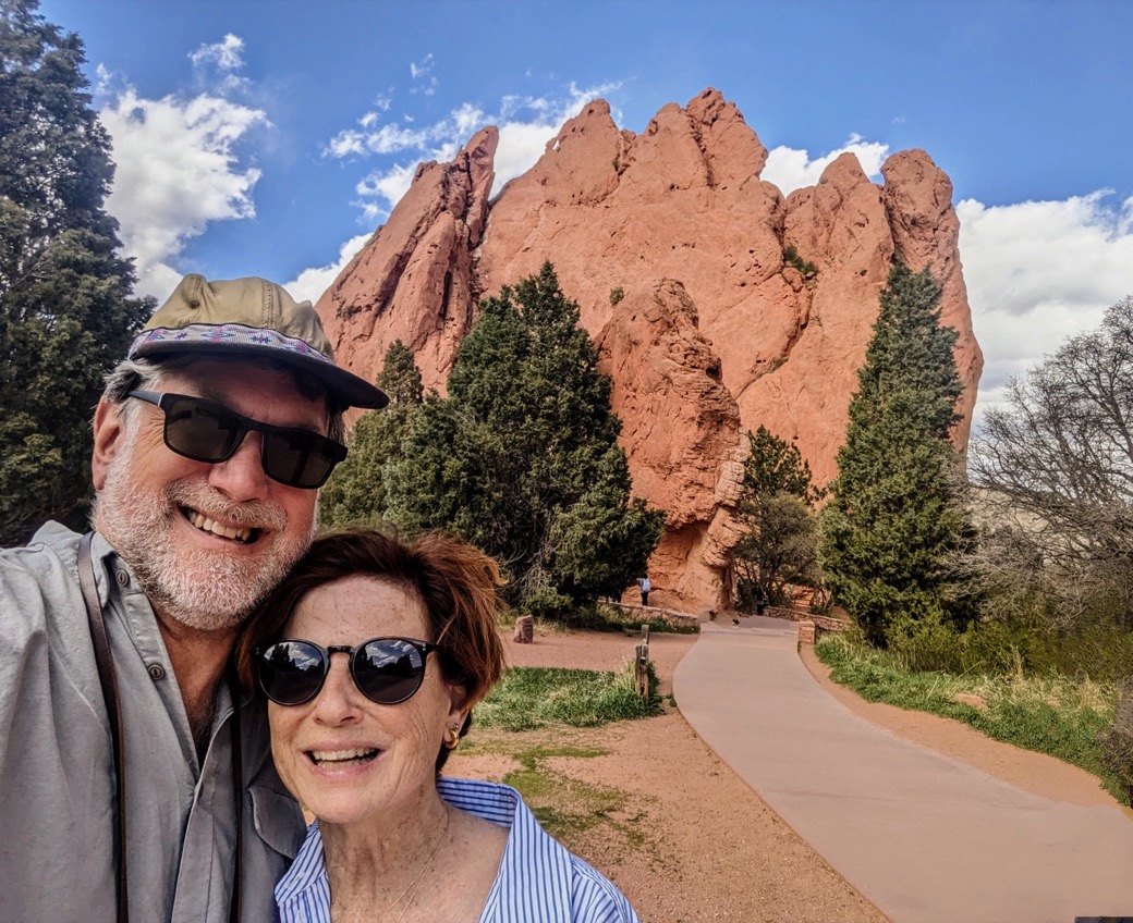 <# Jeremy and Audrey at Garden of the Gods #>