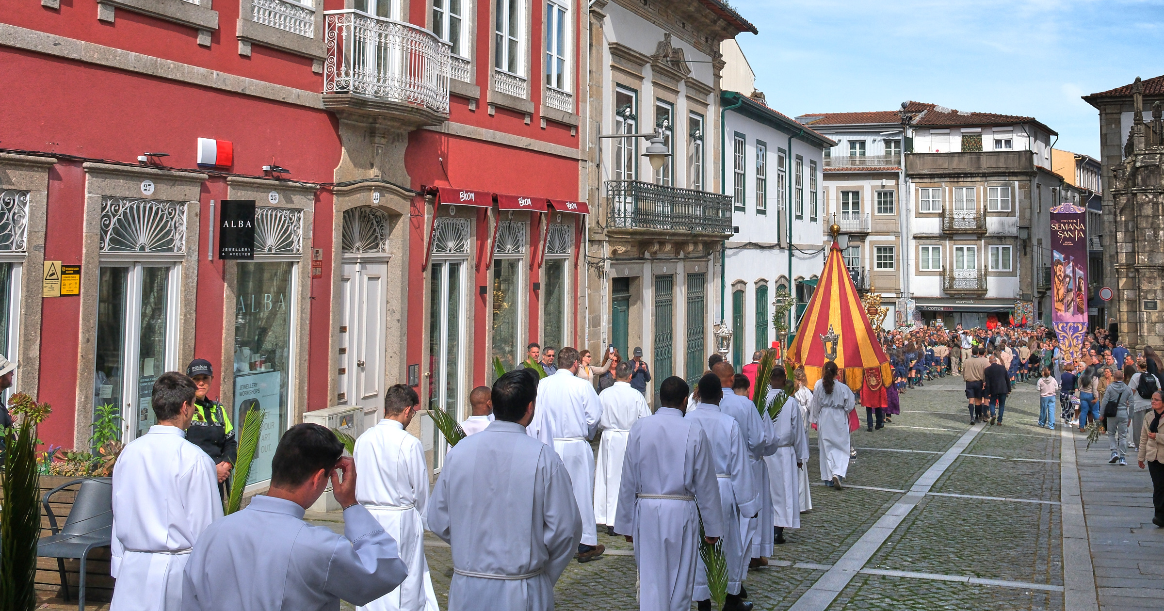 Procession through the streets of Braga